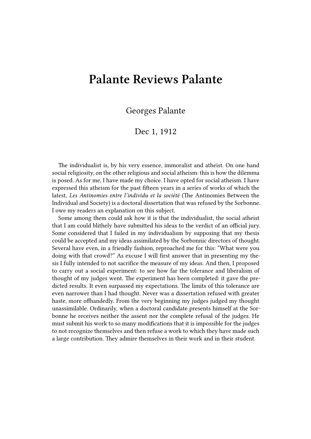 Palante Reviews Palante