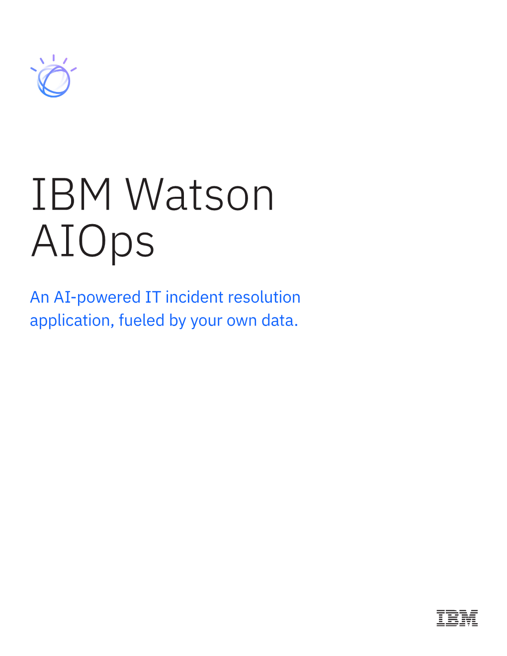 IBM Watson Aiops