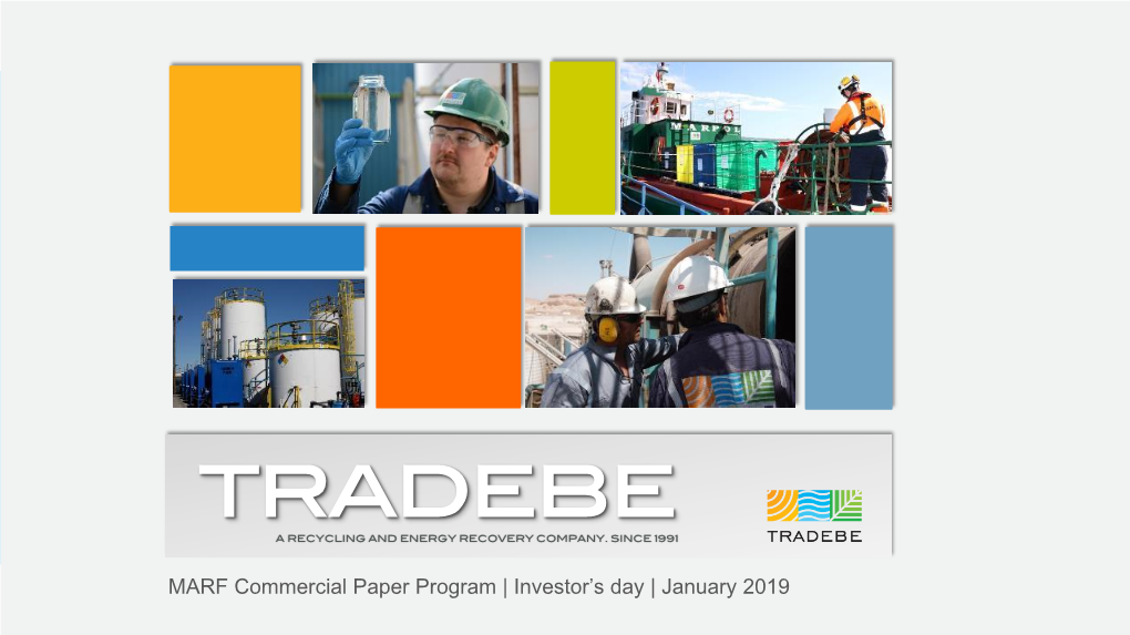 I. Introduction to Tradebe Environmental Services……………………….…………………….3 II