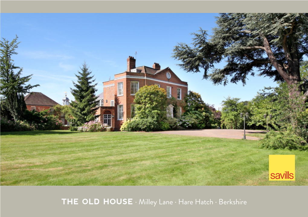 Hare Hatch · Berkshire the Old House