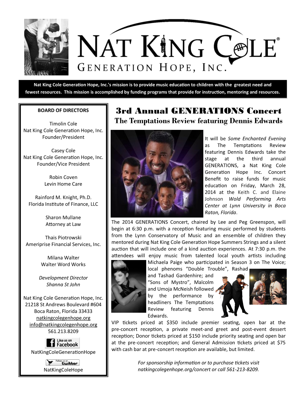 NKCGH Spring Newsletter 2014