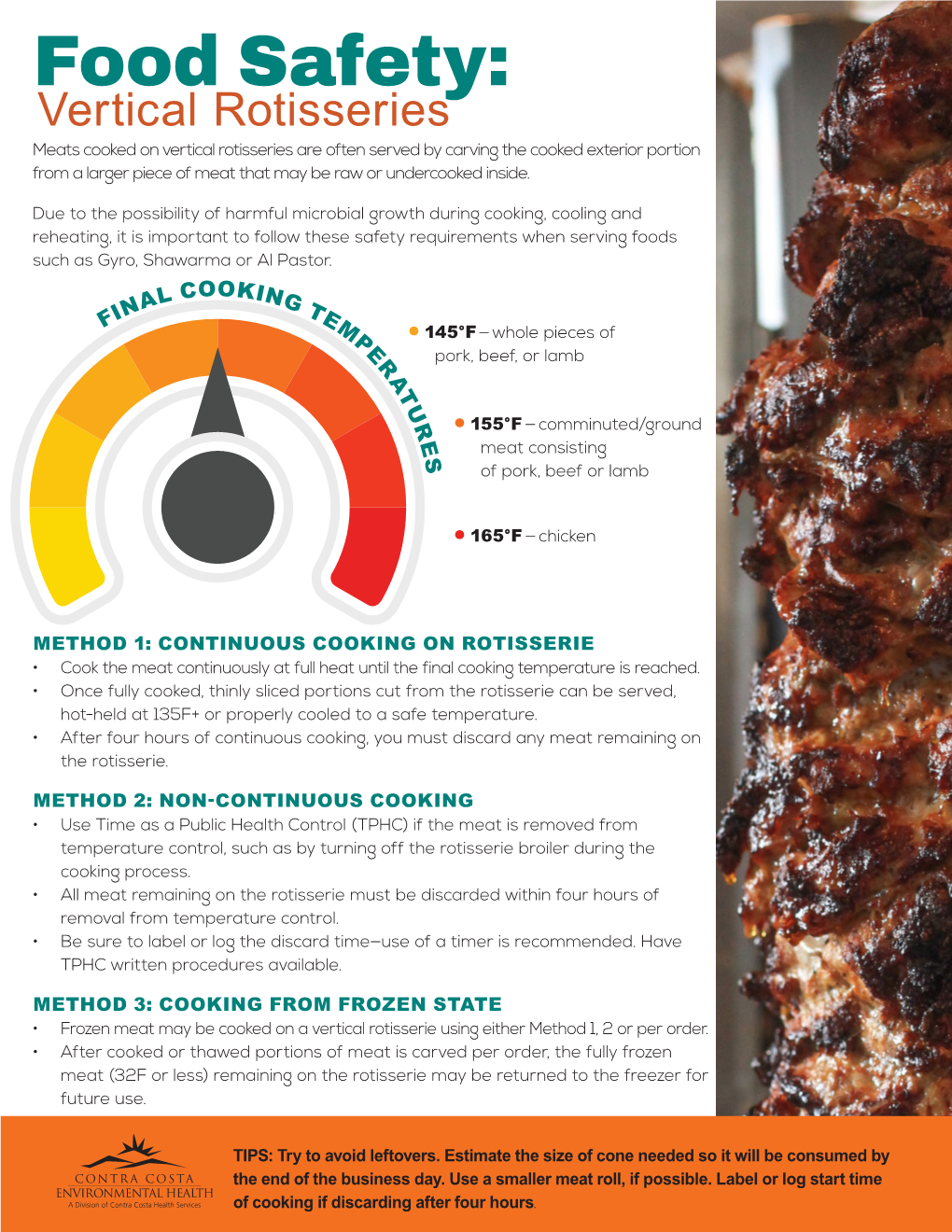 Food Safety: Vertical Rotisseries