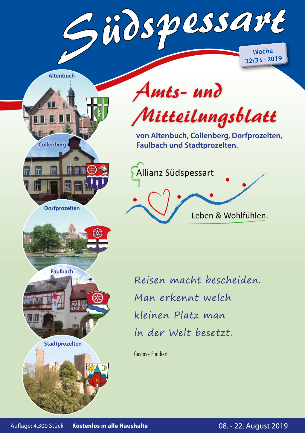 Südspessart Vom 08.08.2019 – Seite 2 Gemeinde Altenbuch Amtlich - Altenbuch Amtlich Amtliches