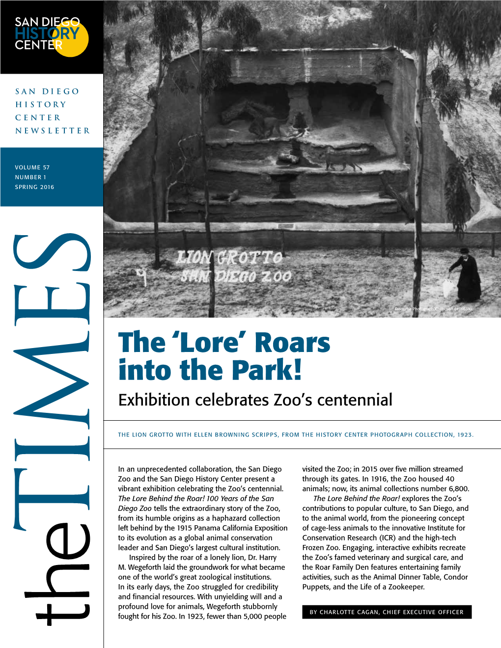 Roars Into the Park! Exhibition Celebrates Zoo’S Centennial