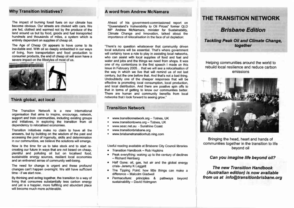 The Transition Network