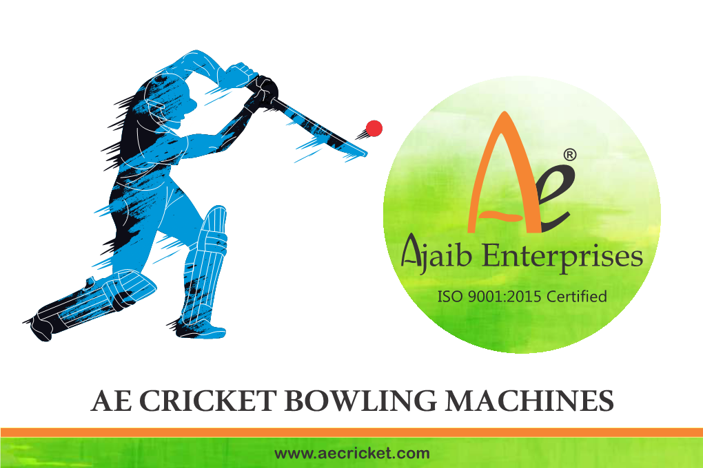 Ae Cricket Bowling Machines