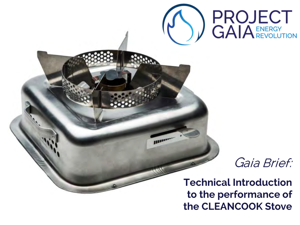 Technical Introduction to the CLEANCOOK Stove
