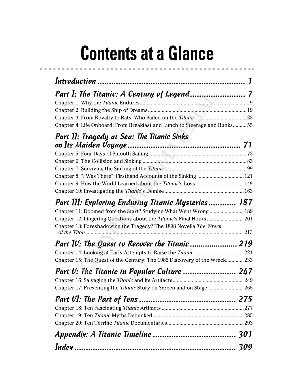 Contents at a Glance
