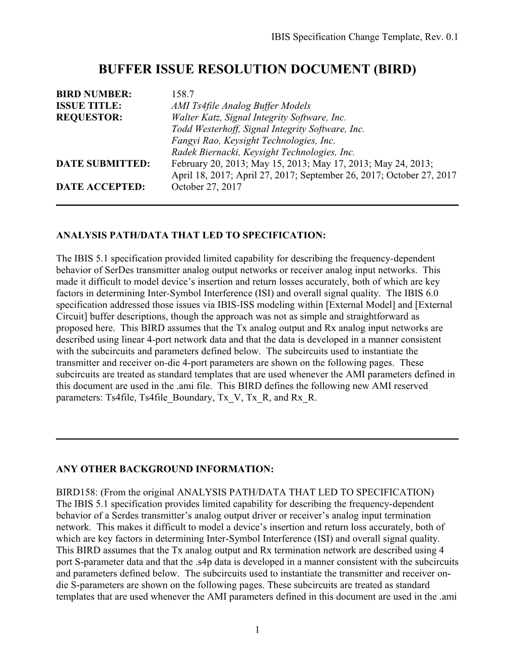 Buffer Issue Resolution Document (Bird) s1