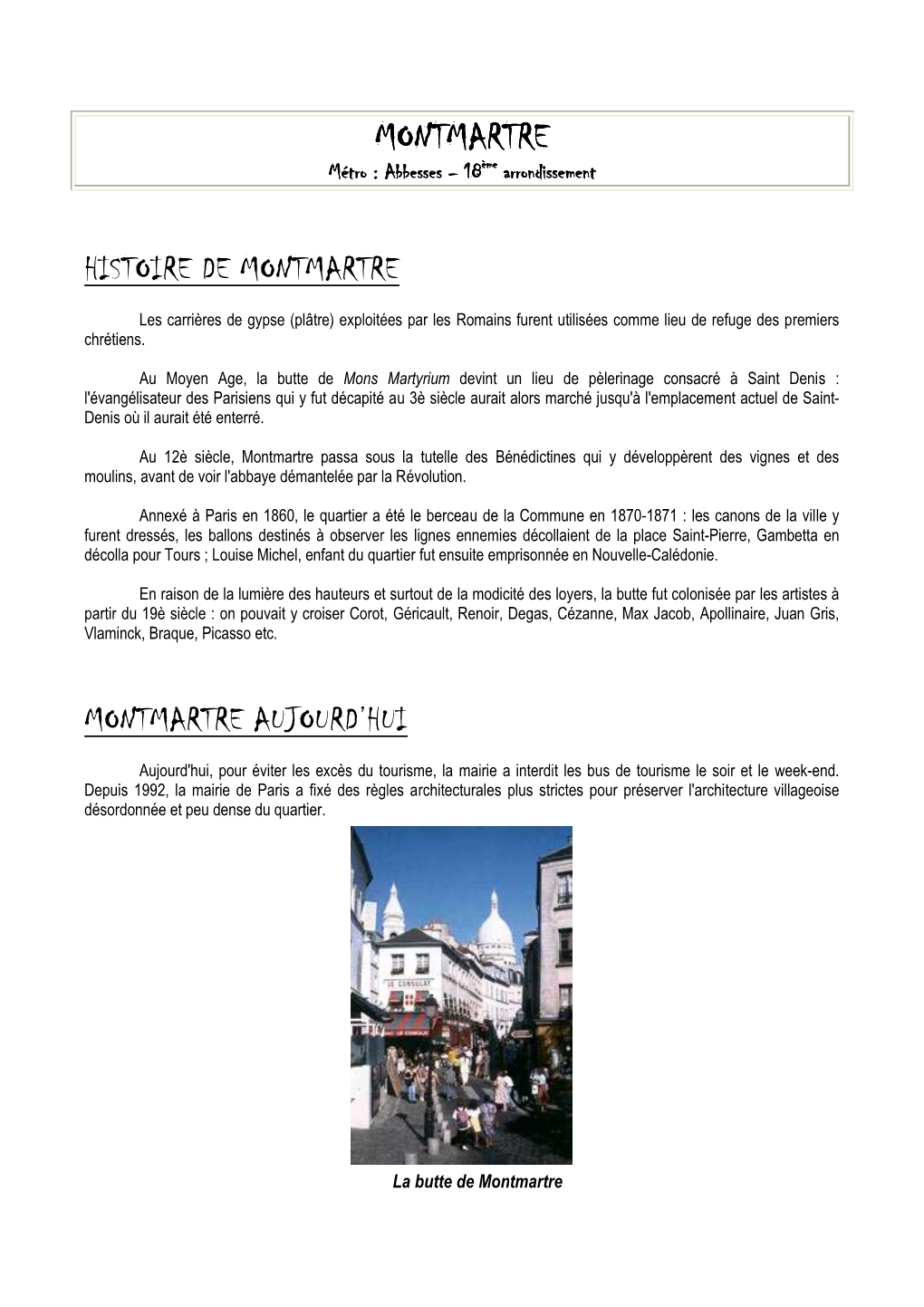 MONTMARTRE.Pdf