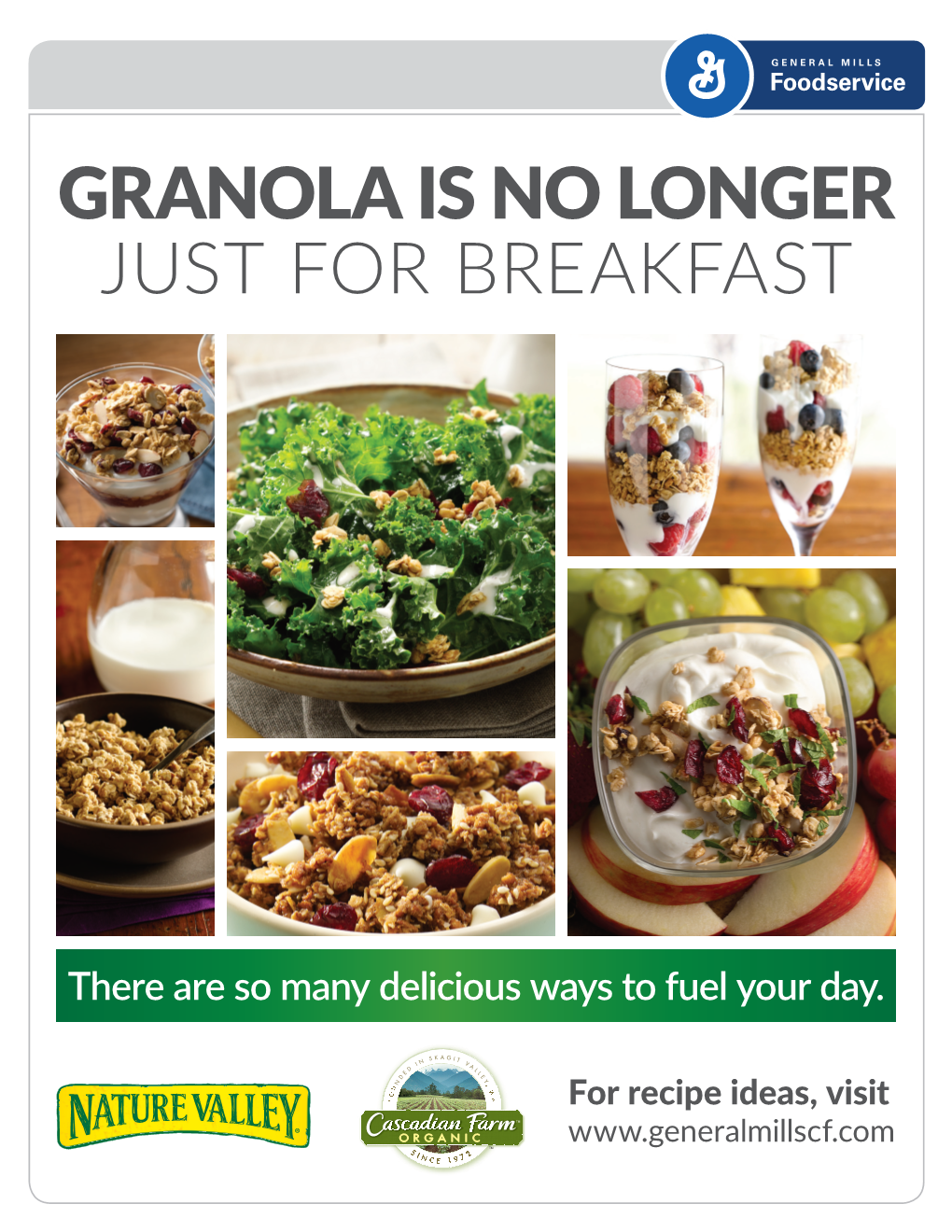 Granola Is No Longer Just for Breakfast