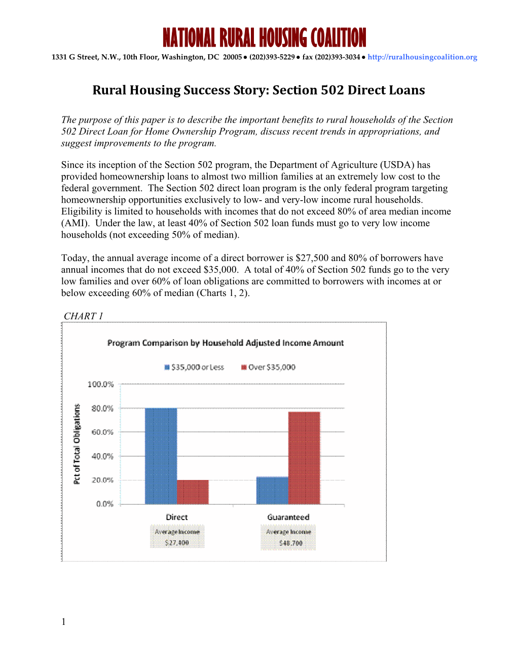 Section 502 Direct Loans