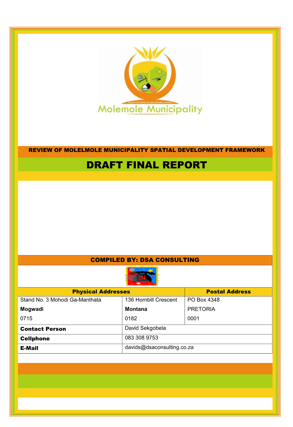 Draft Final Report