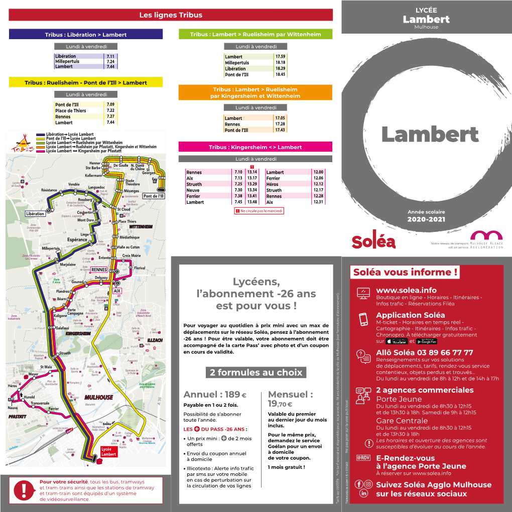 Lambert Mulhouse Tribus : Libération > Lambert Tribus : Lambert > Ruelisheim Par Wittenheim