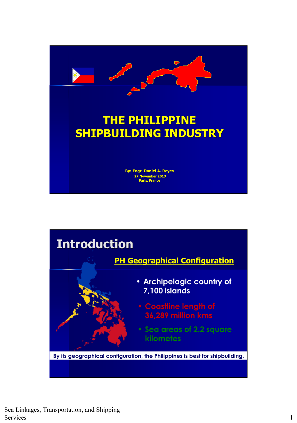 The Philippine Shipbuilding Industry