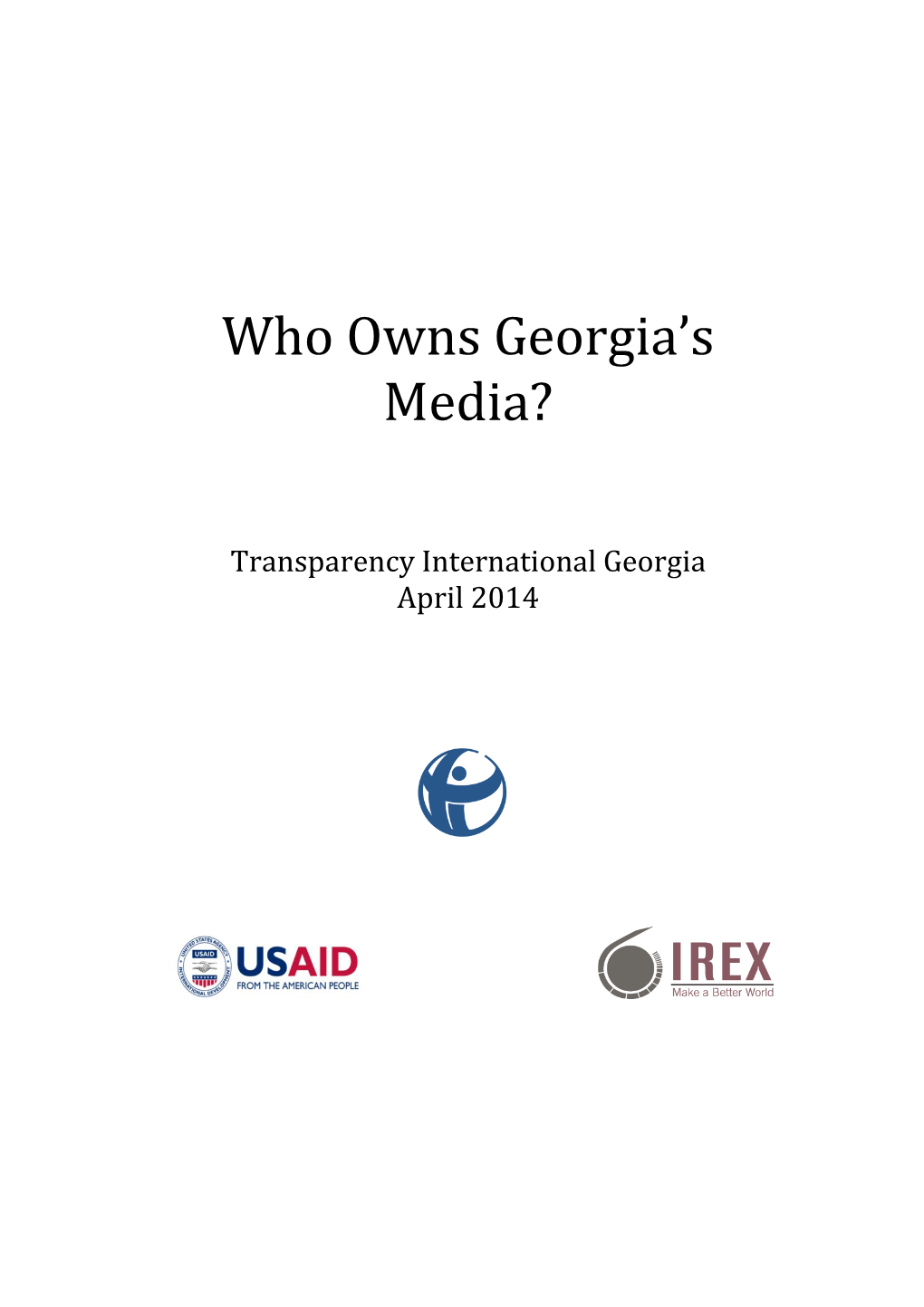 Who Owns Georgia's Media