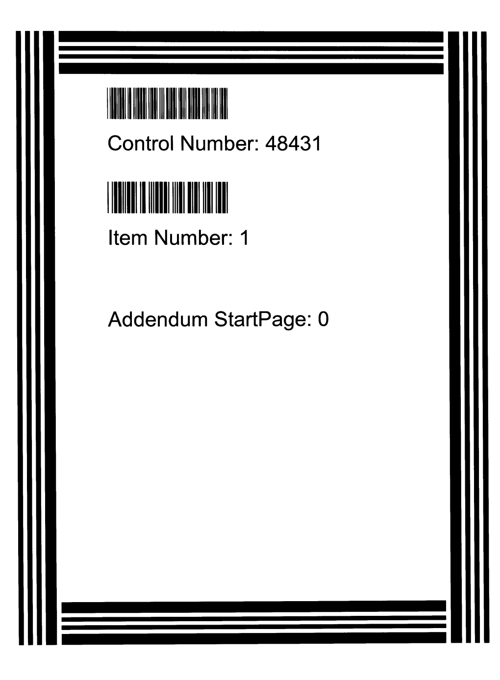 48431 Illillion Item Number: 1 Addendum Startpage: 0