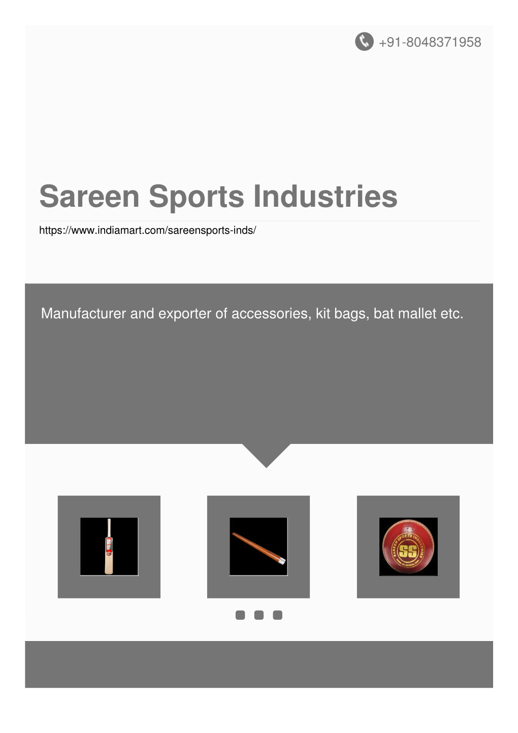 Sareen Sports Industries