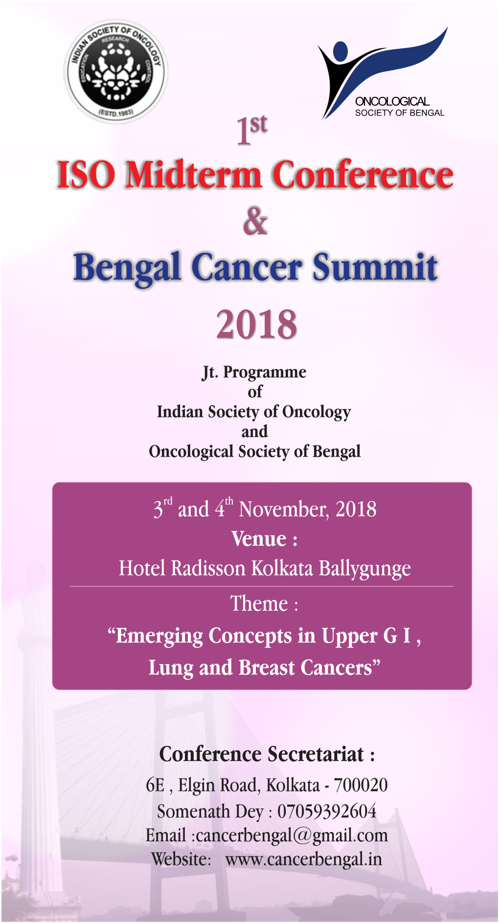 ISO Midterm Conference Bengal Cancer Summit &