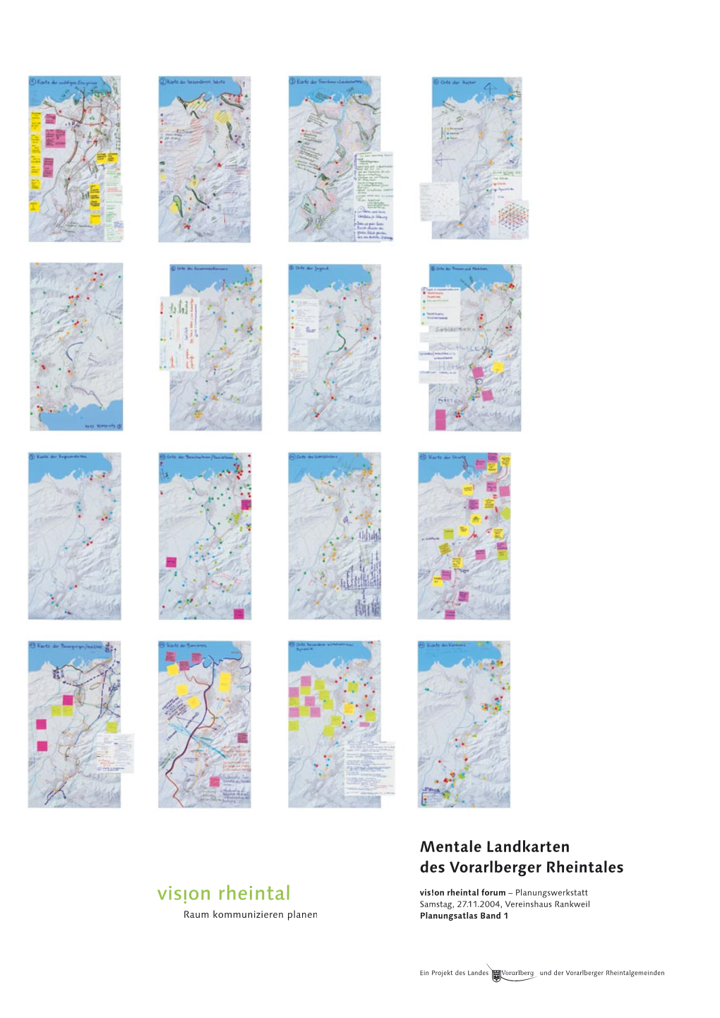 Mentale Landkarten Des Vorarlberger Rheintales