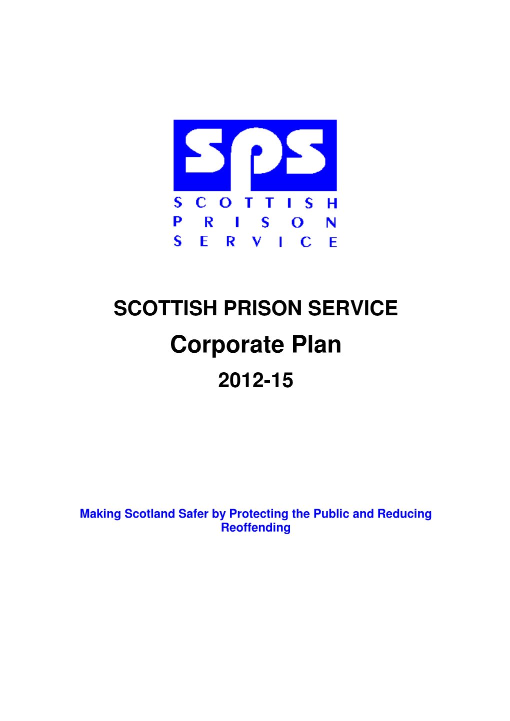 Corporate Plan 2012-15