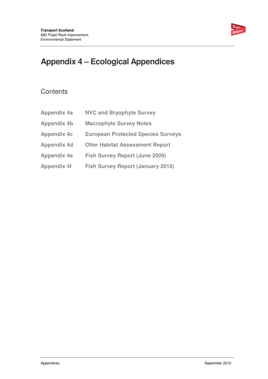 A. NVC and Bryophyte Survey