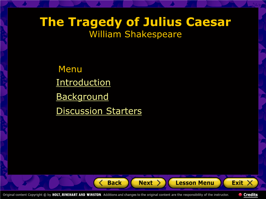 Julius Caesar William Shakespeare