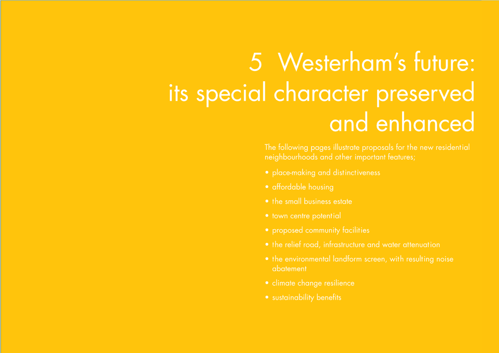 5 Westerham's Future