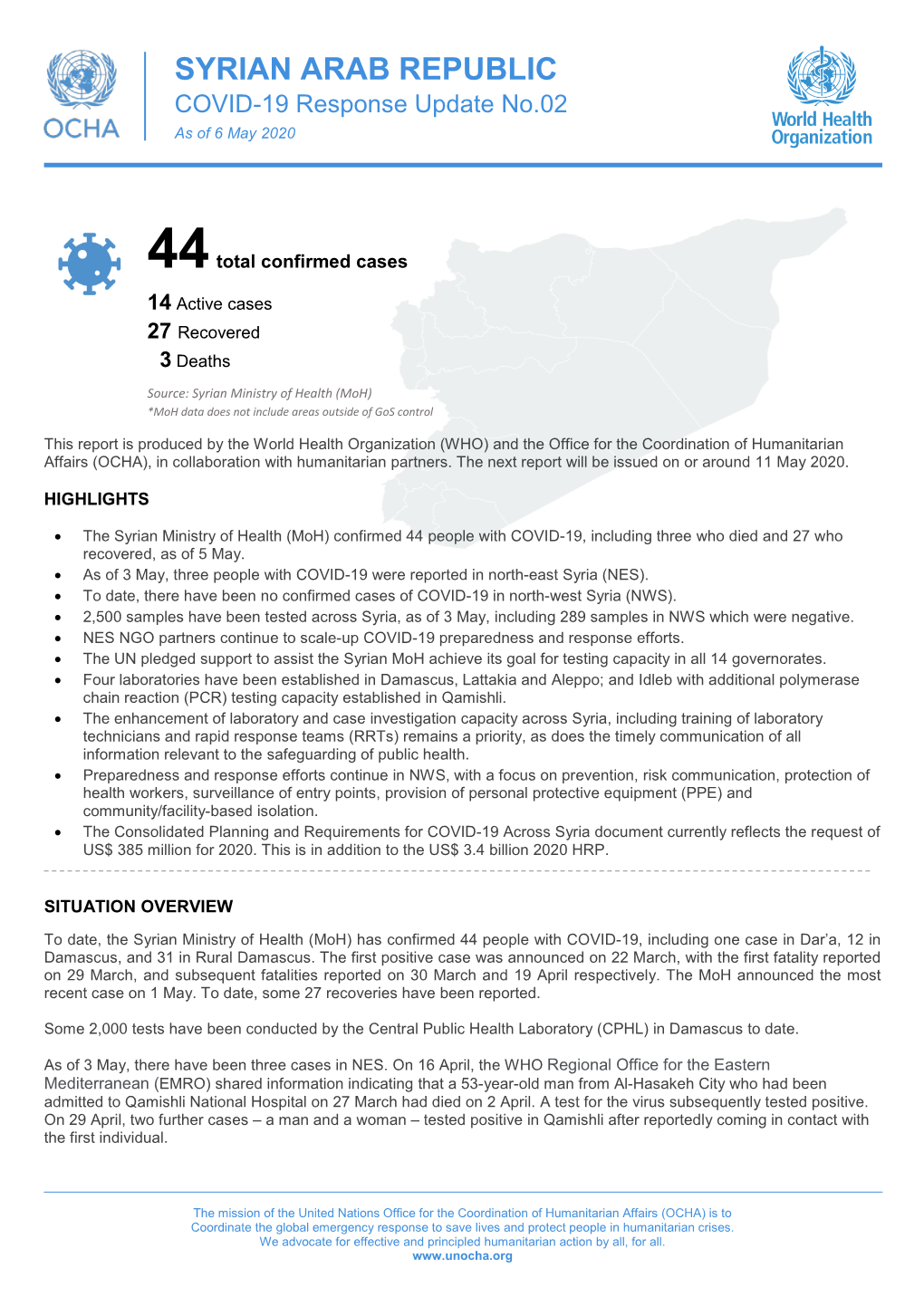 Final Covid-19 Update No. 2 Ds.Sq .Ds Who Ds 002.Sq Ds.Pdf (English)