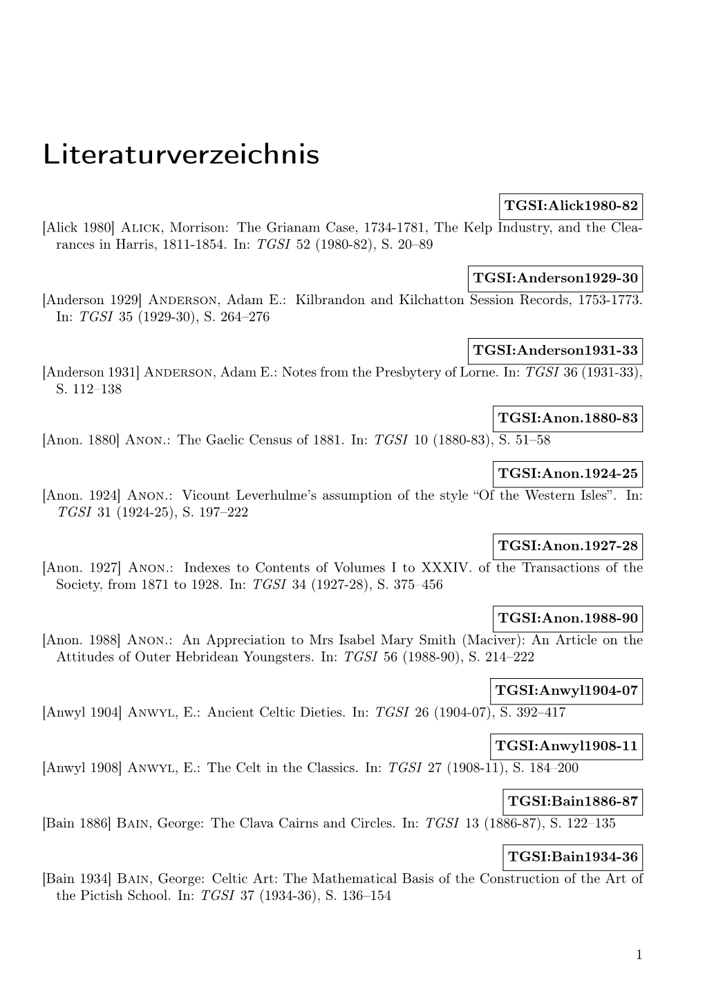 Literaturverzeichnis