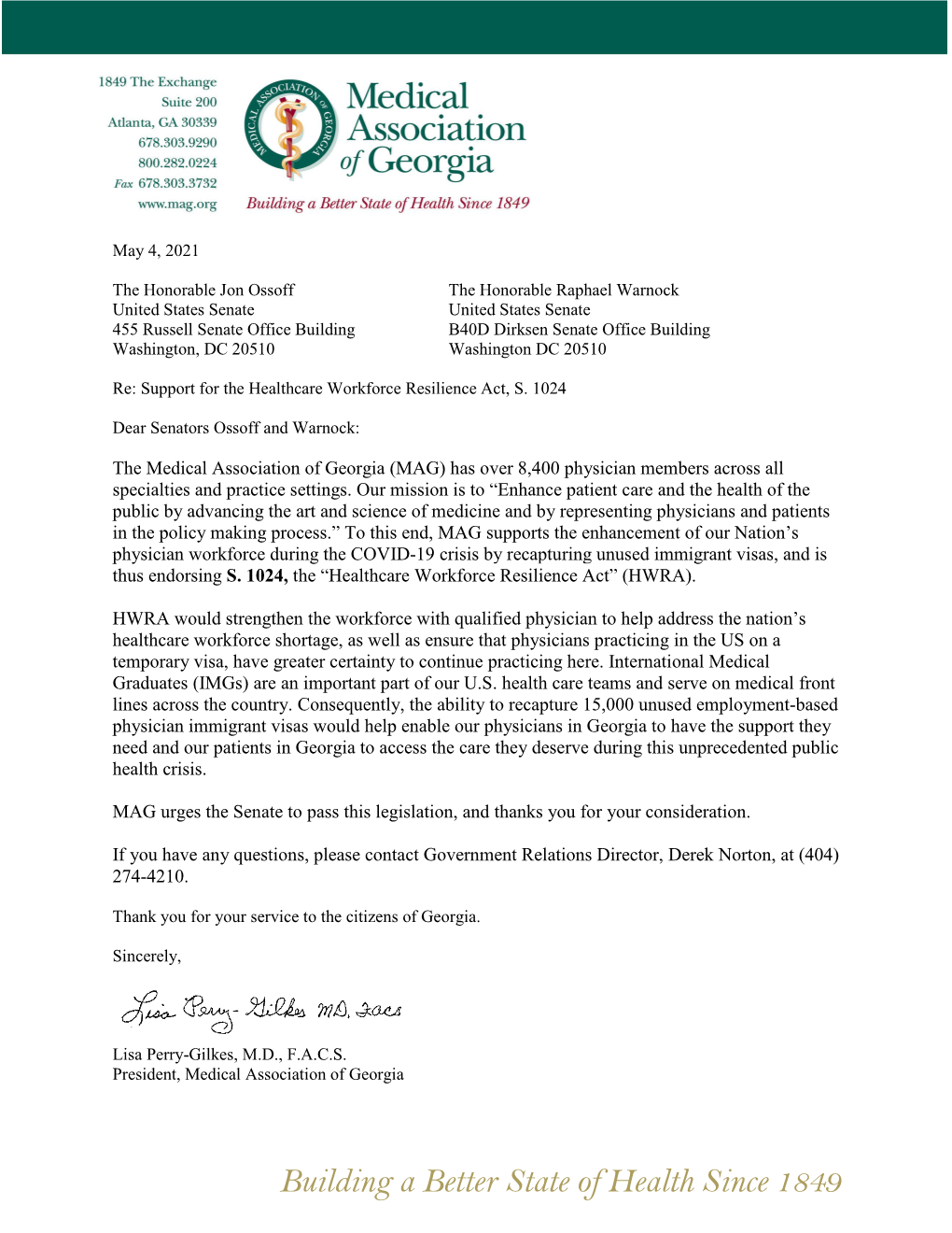 Medical Association of Georgia (MAG) Has Over 8,400 Physician Members Across All Specialties and Practice Settings