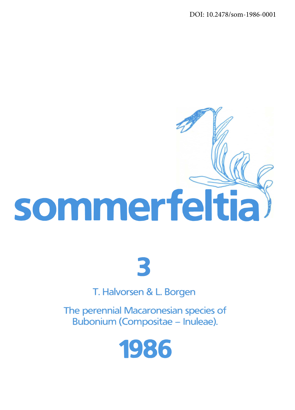 Sommerfeltia 3 T