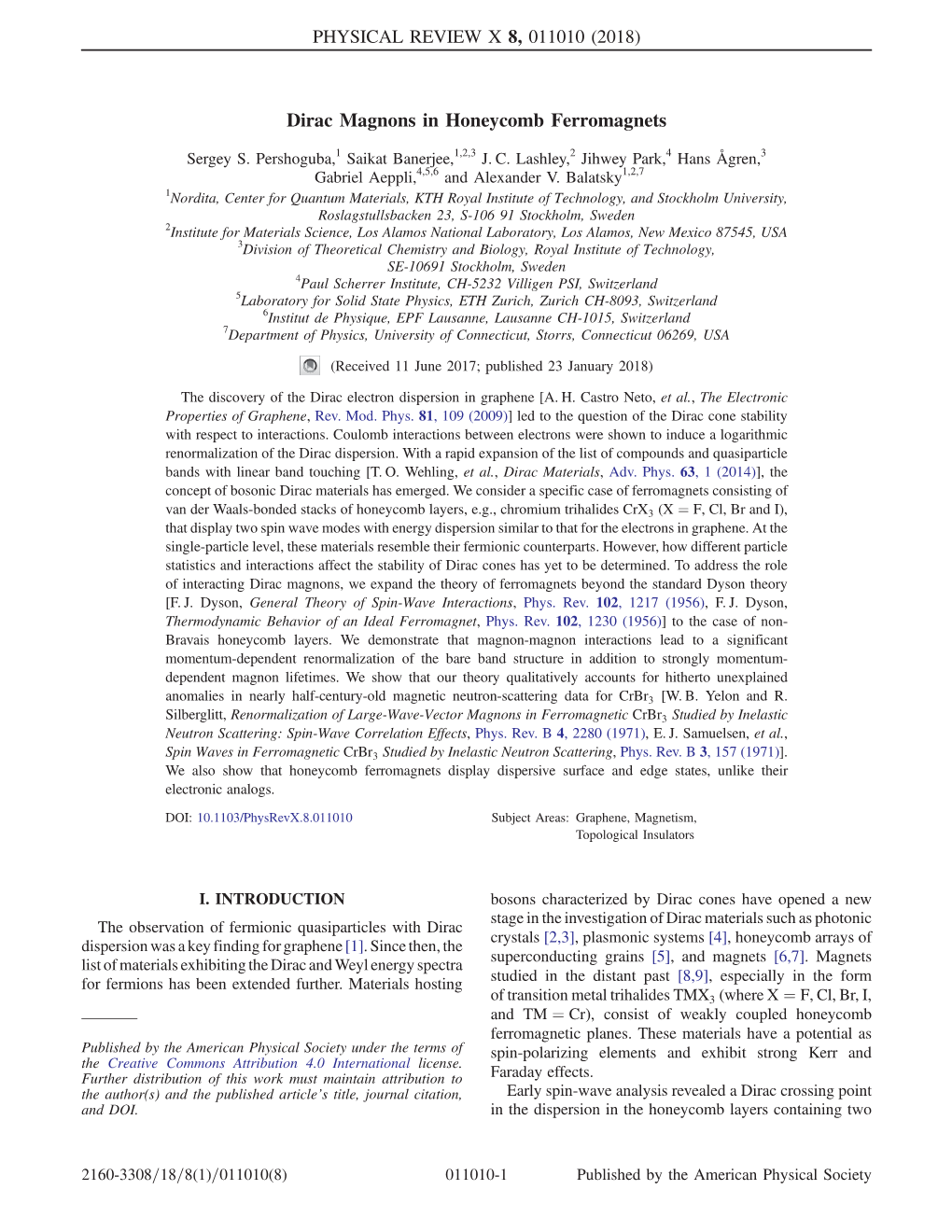 Dirac Magnons in Honeycomb Ferromagnets