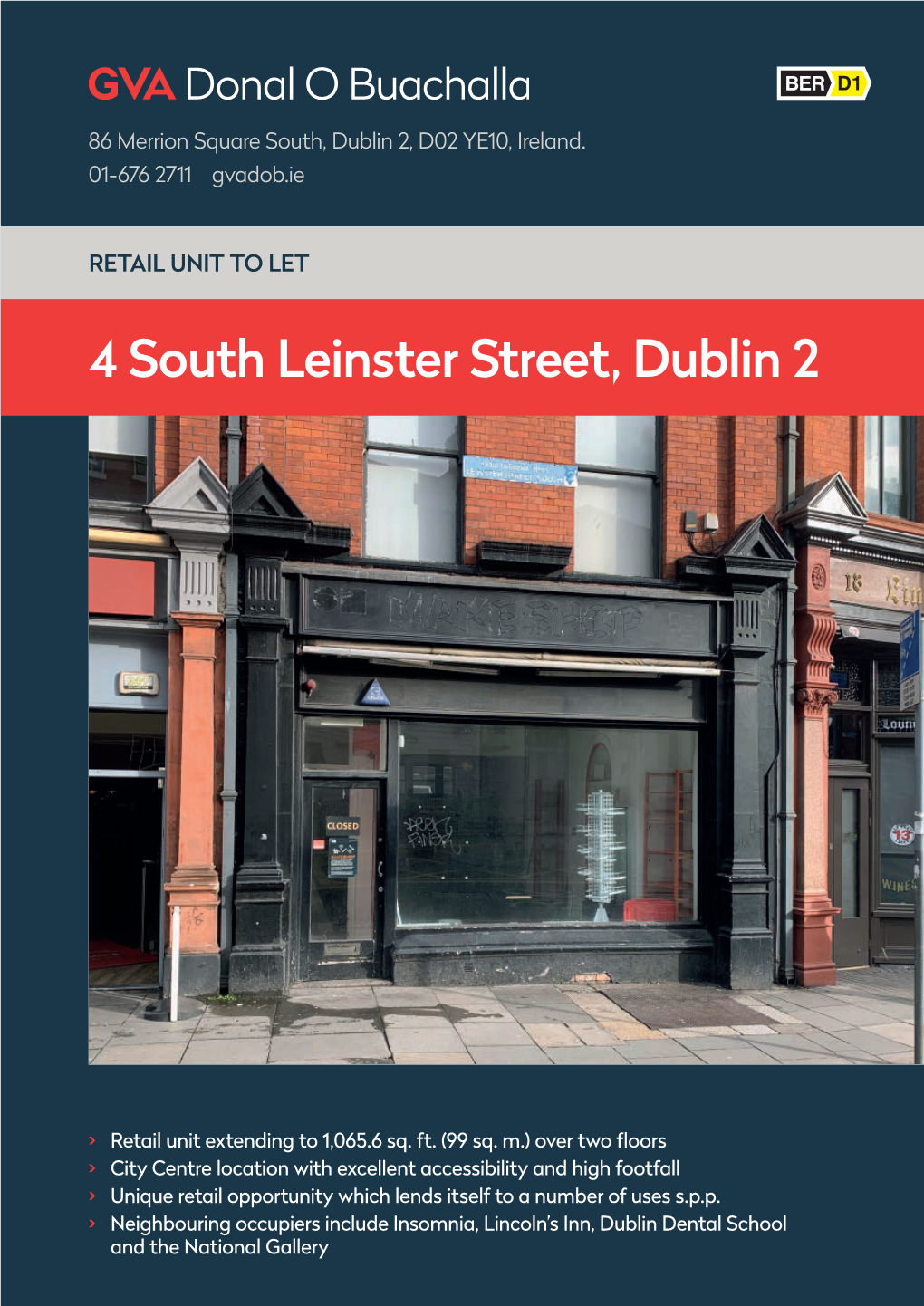 4 South Leinster Street, Dublin 2
