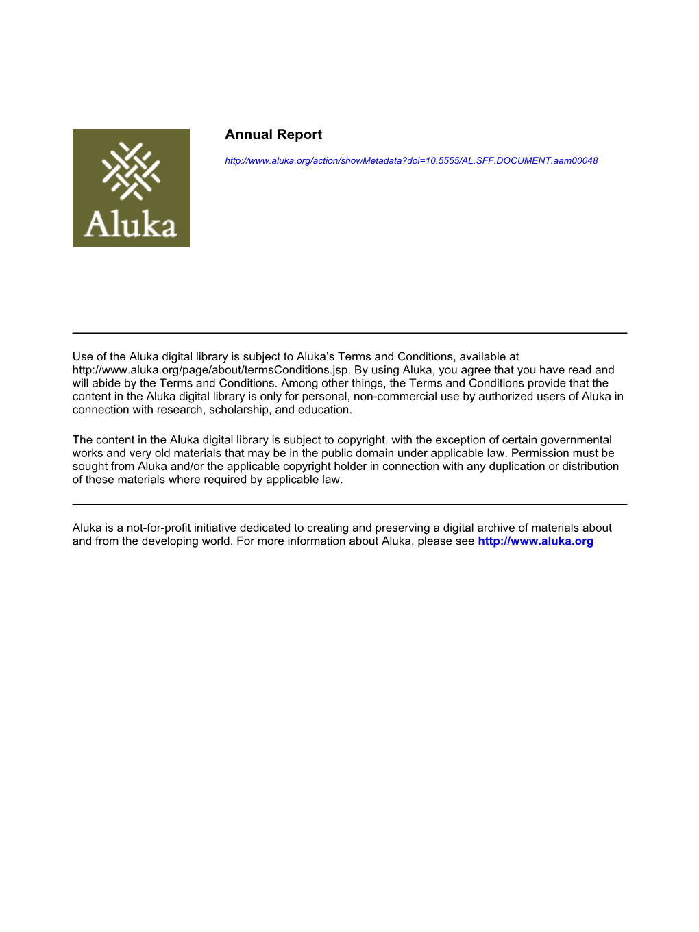 Annual Report