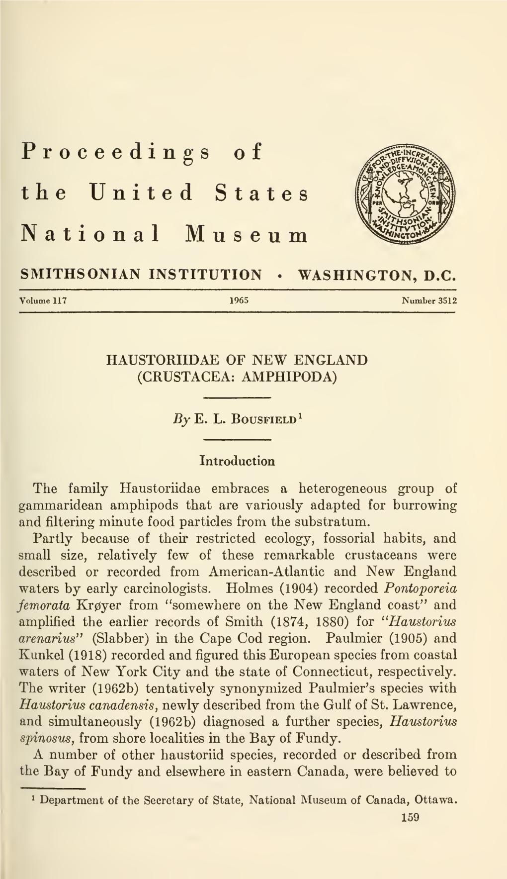 Proceedings of the United States National Museum