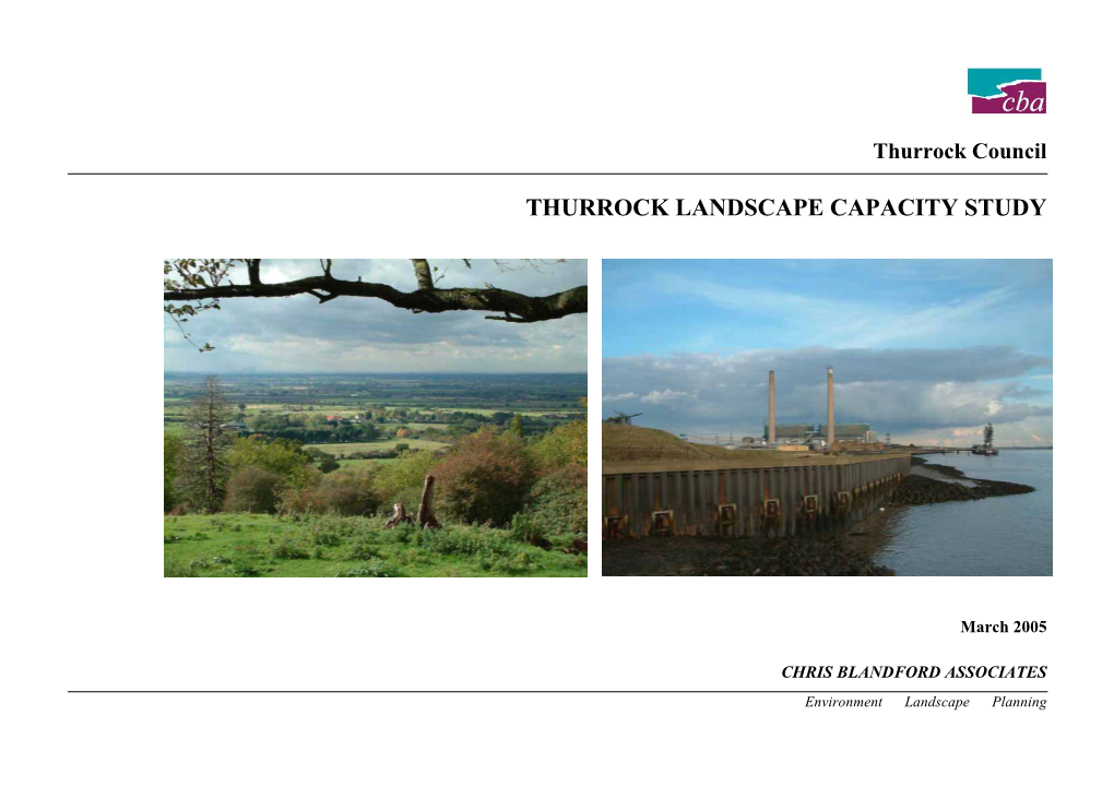 Landscape Capacity Study