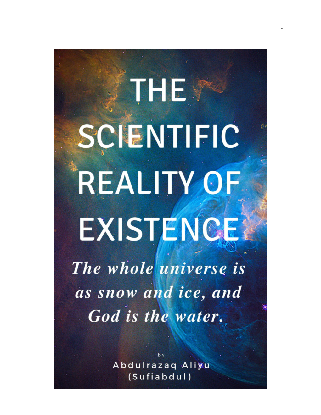 The Scientific Reality of Existence