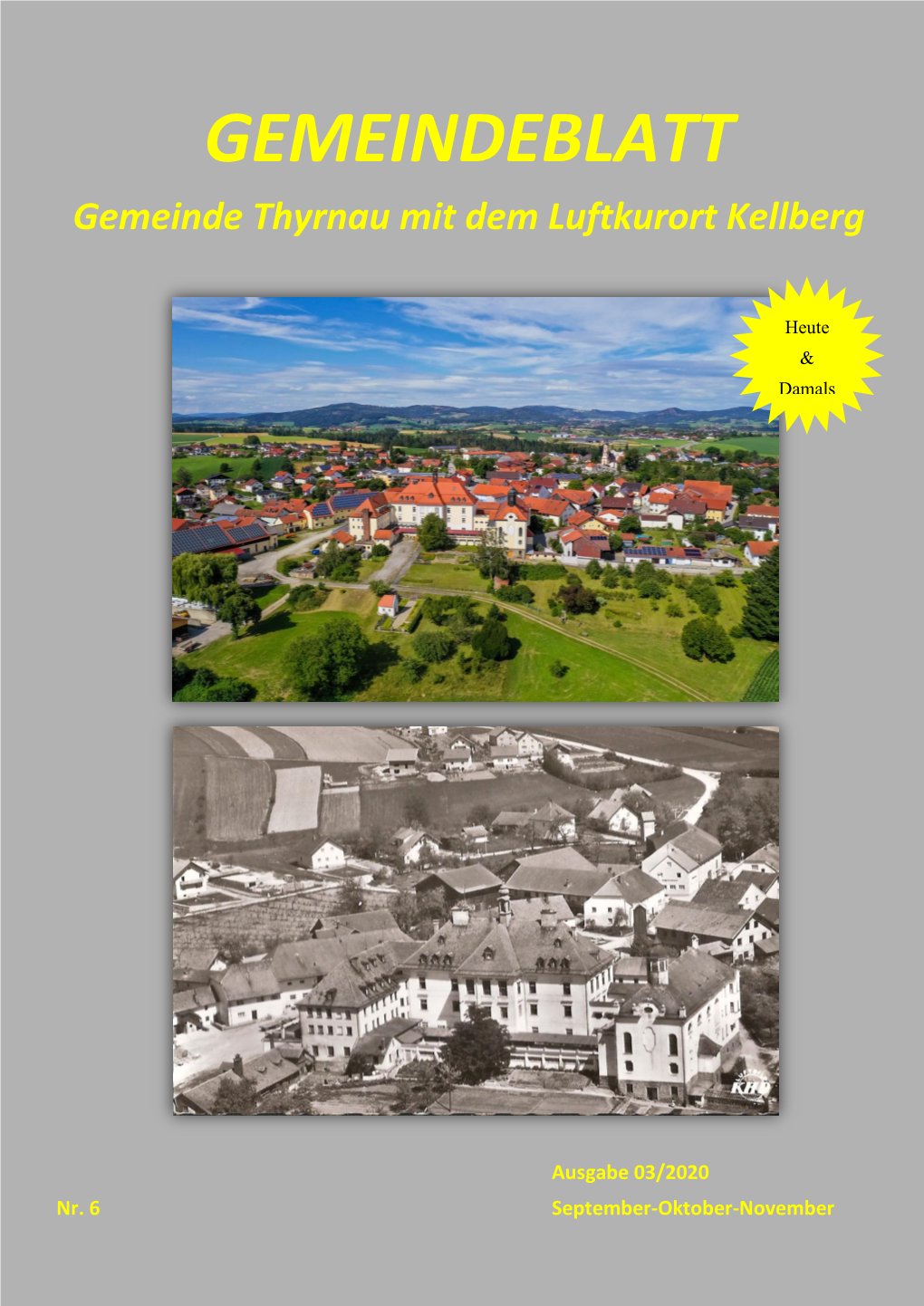 GEMEINDEBLATT Gemeinde Thyrnau Mit Dem Luftkurort Kellberg