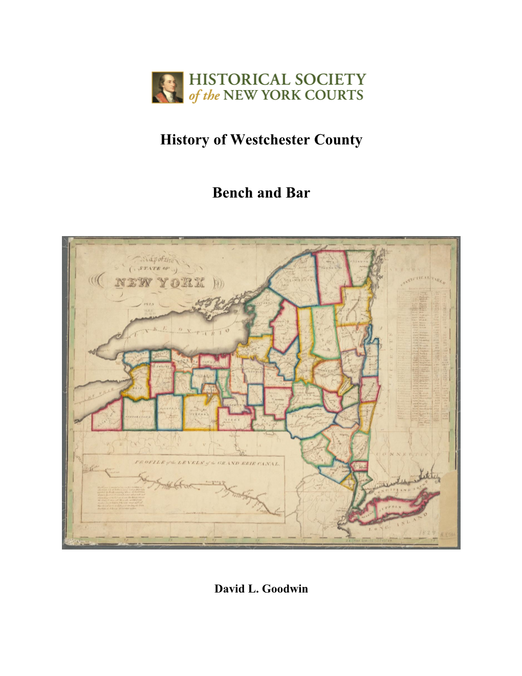 History of Westchester County Bench And