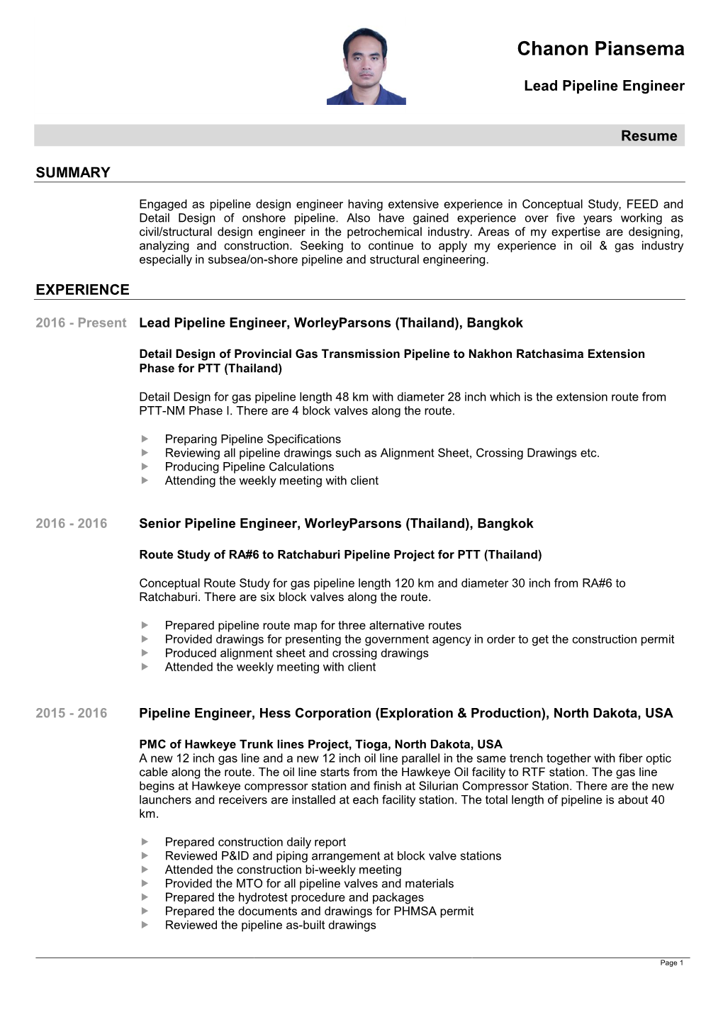 Resume Template