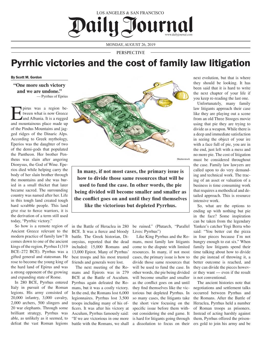 Pyrrhic Victories and the Cost of Family Law Litigation