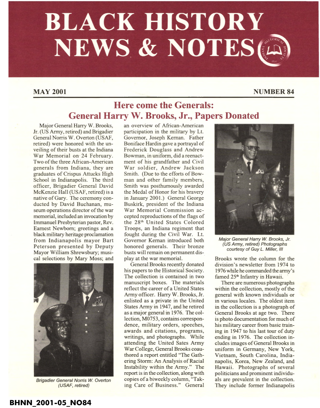 Black History News & Notes®!)