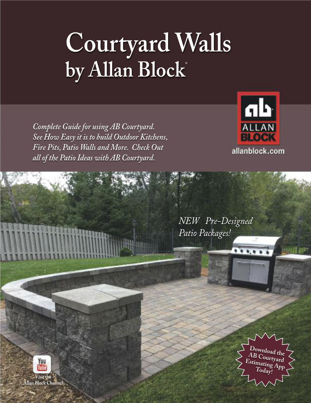 Allan Block Courtyard Patio Wall