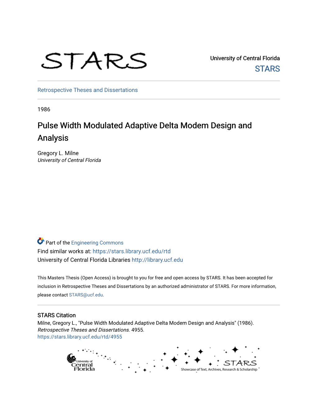 Pulse Width Modulated Adaptive Delta Modern Design and Analysis