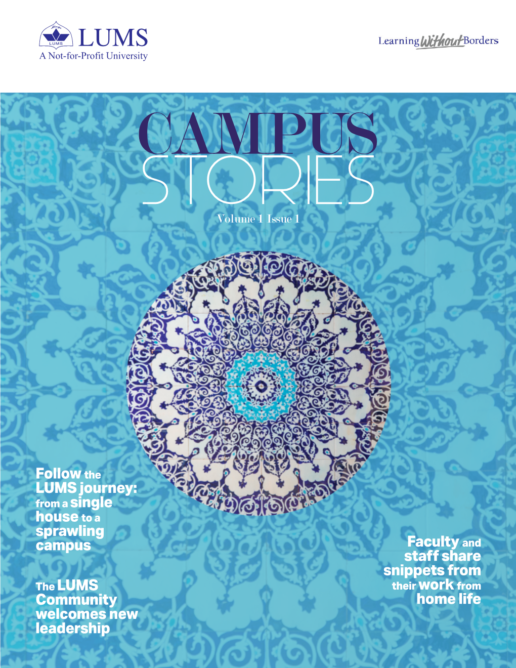 CAMPUS STORIES Volume 1 Issue 1