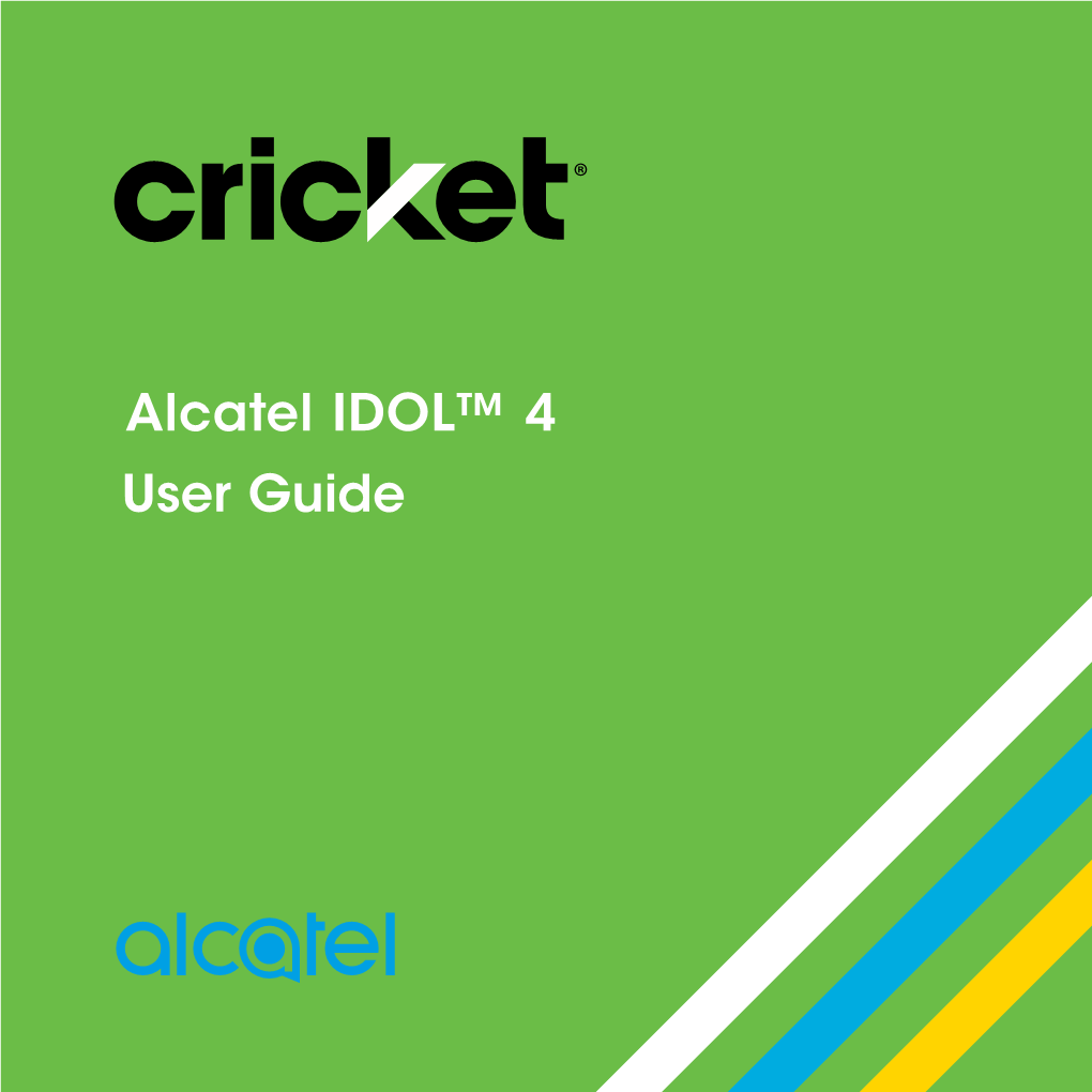 Alcatel Idol 4 User Guide