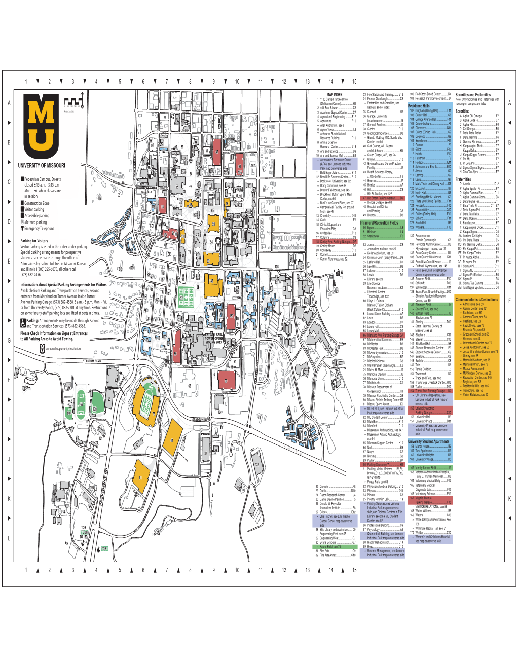 UNIVERSITY of MISSOURI 96 a 157 91 M 115 Johnston and Eva Js