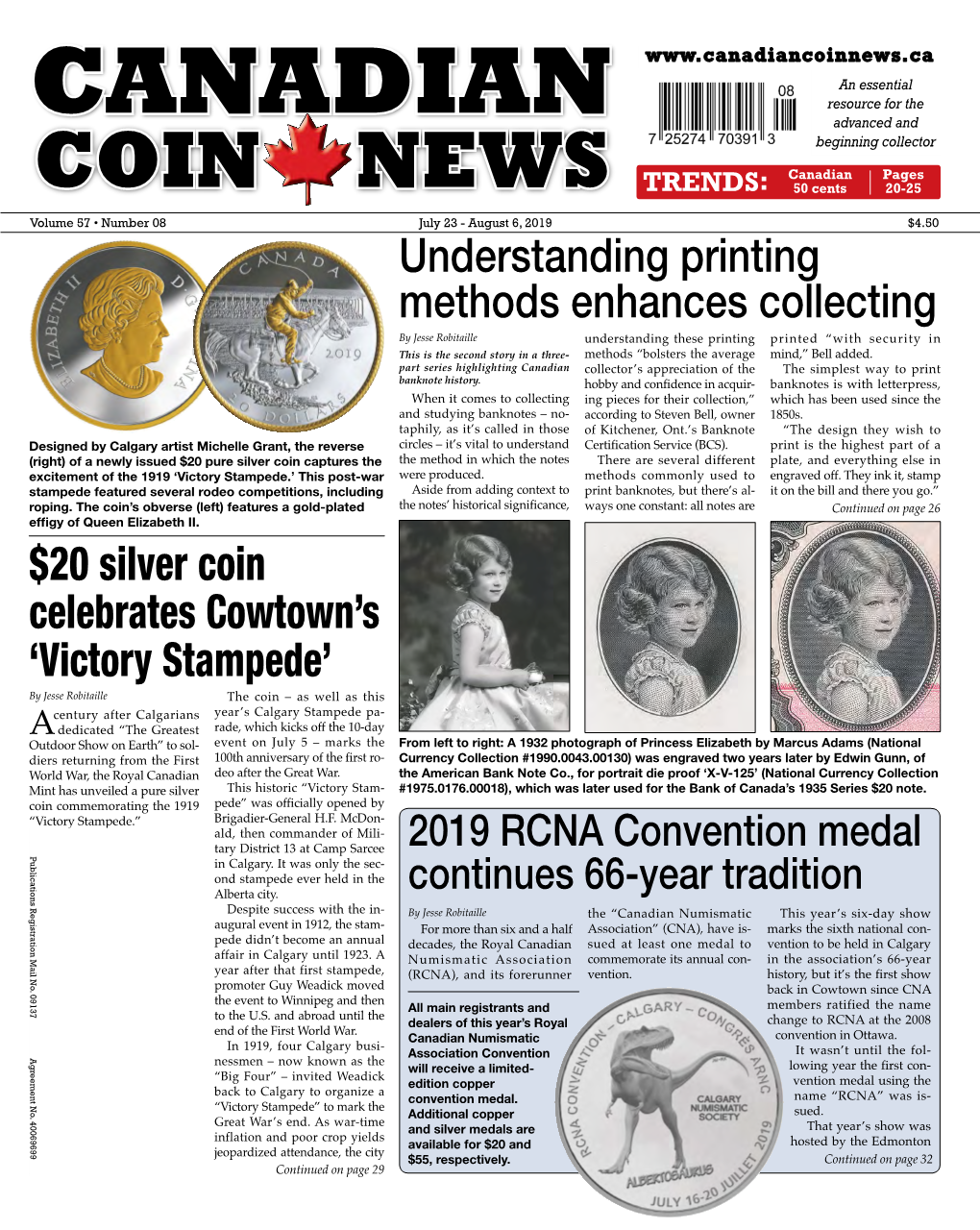 NUMISMATIC FRINGE and Canadian Geographic