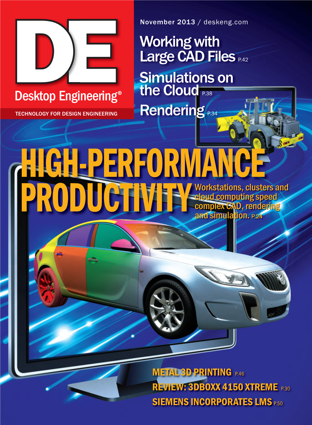 Working with Large CAD Files P.42 Simulations on the Cloud P.38